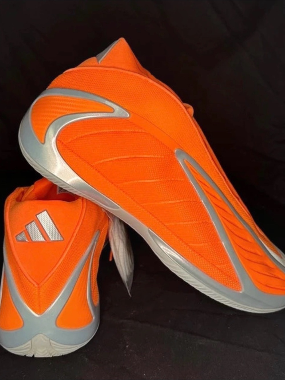 Adidas Men’s Orange Athletic Sneakers size 16 NWT!